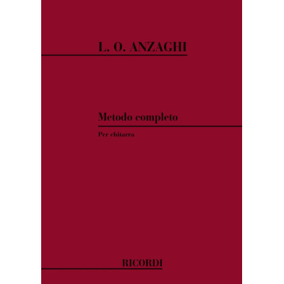 Anzaghi - Metodo Completo per Chitarra