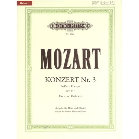 Mozart - Concerto n.3 in Mib Maggiore KV447 per Corno Francese e Piano