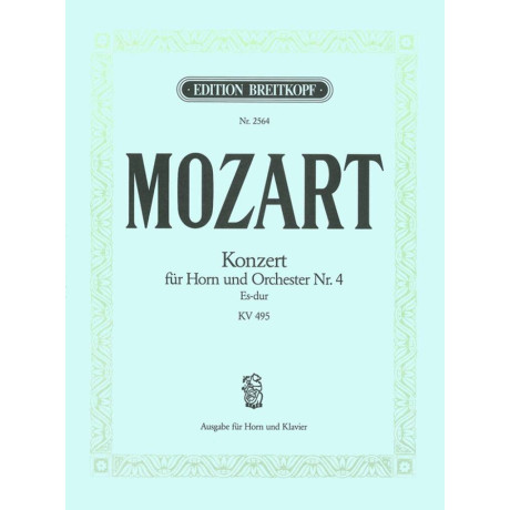 Mozart - Concerto n.4 in Mib Maggiore KV495 per Corno e Piano