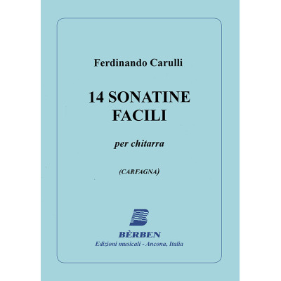 Carulli - 14 Sonatine Facili per Chitarra