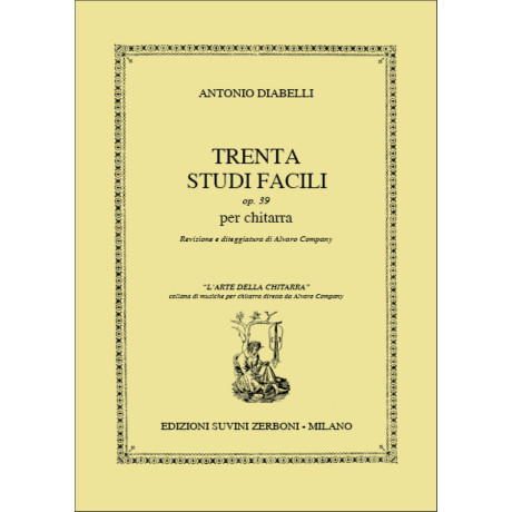Diabelli - 30 Studi Facili Op.39 per Chitarra