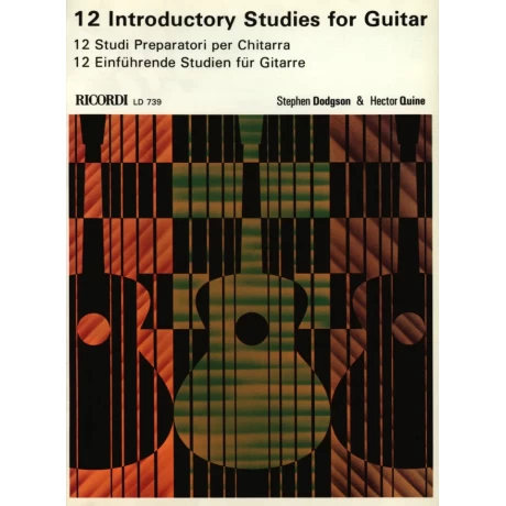 Dodgson-Quine - 12 Studi Preparatori per Chitarra