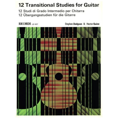 Dodgson-Quine - 12 Studi di Grado Intermedio per Chitarra