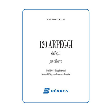 Giuliani - Studi per Chitarra Op.1 120 Arpeggi