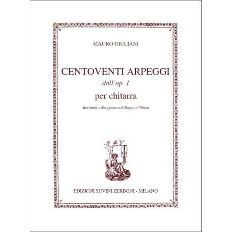 Giuliani - Studi per Chitarra Op.1 120 Arpeggi