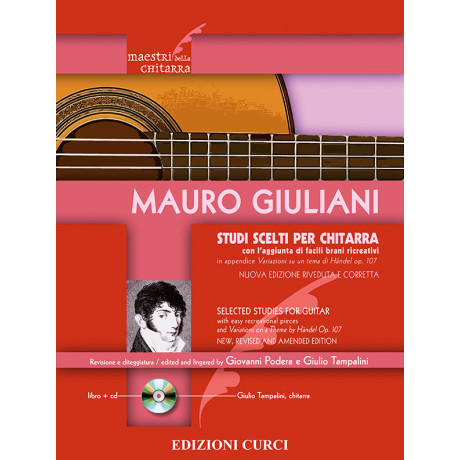 Giuliani - Studi Scelti per Chitarra con CD
