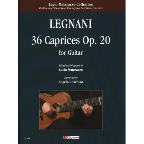Legnani - 36 Capricci Op.20 per Chitarra