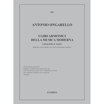 Ongarello - I Giri Armonici della Musica Moderna