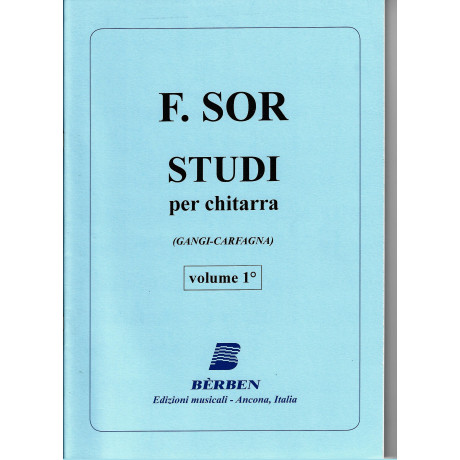 Sor - Studi per Chitarra Vol.1 Op.60 e 31