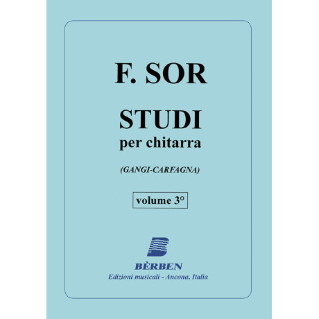 Sor - Studi per Chitarra Vol.3