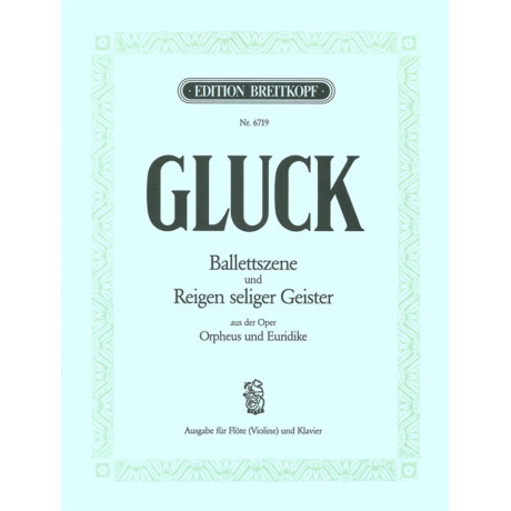 Gluck - Reigen Seliger Geister Flauto e Piano
