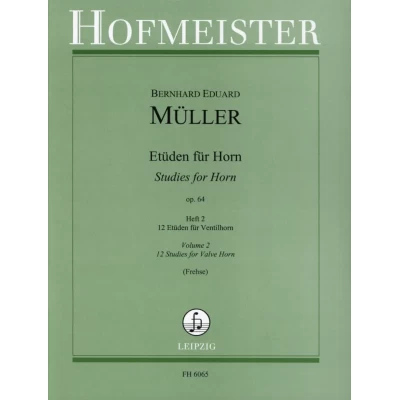 Muller - 12 Studi Op. 64 per Corno Vol.2