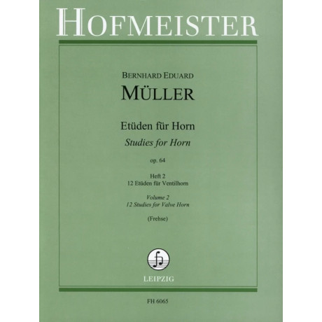 Muller - 12 Studi Op. 64 per Corno Vol.2