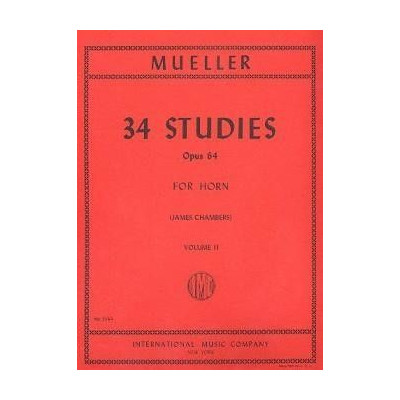 Muller - 34 Studi Op. 64 per Corno Vol.2