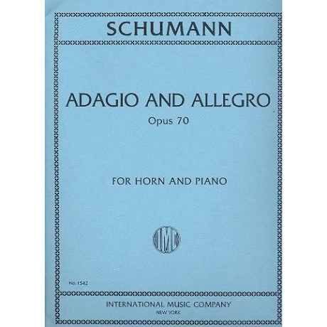 Schumann - Adagio e Allegro Op.70 per Corno e Piano