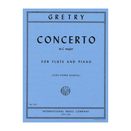 Gretry - Concerto in Do Maggiore Per Flauto e Piano