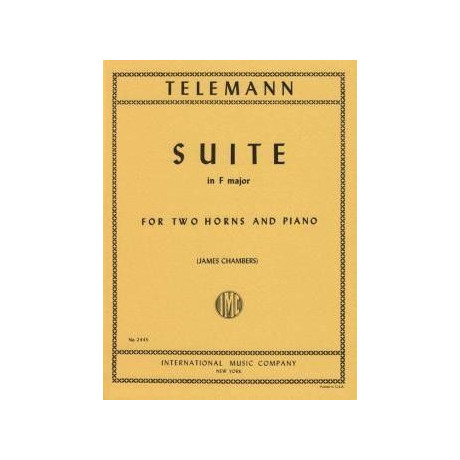 Telemann - Suite in Fa Maggiore per 2 Corni e Piano
