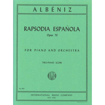 Albeniz - Rapsodia Spagnola Op.70 per 2 Pianoforti