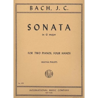 Bach - Sonata in Sol Maggiore per 2 Pianoforti