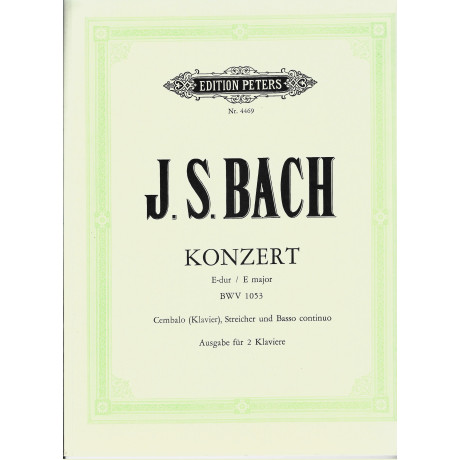 Bach - Concerto n.2 in Mi Maggiore BWV 1053 per 2 Pianoforti