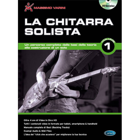Varini - La Chitarra Solista Vol.1 Libro + DVD
