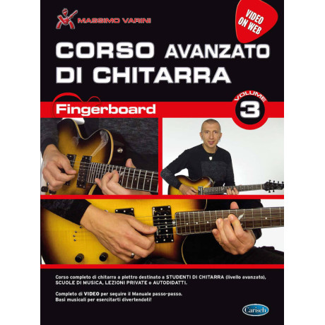 Varini - Corso di Chitarra Vol.3 - Corso Avanzato Libro+ On-Line