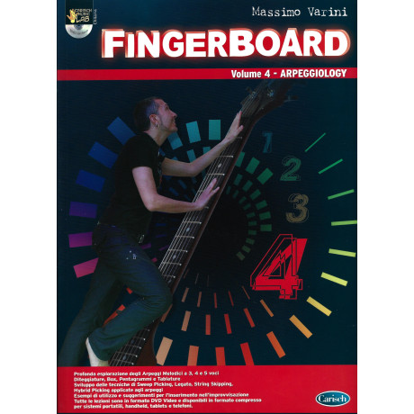 Varini - Corso di Chitarra Vol.4 - Corso Arpeggiology Libro+ DVD