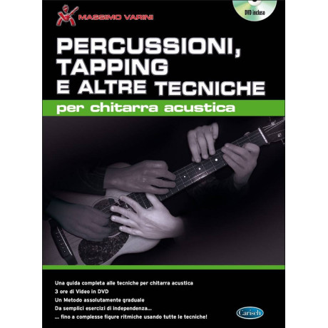 Varini - Percussioni Tapping e Altre Tecniche Libro+ DVD