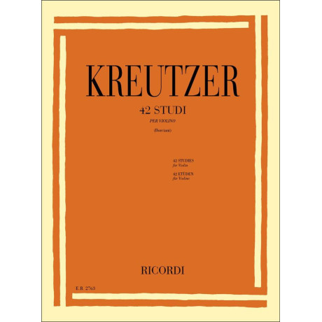 Kreutzer - 42 Studi per Violino