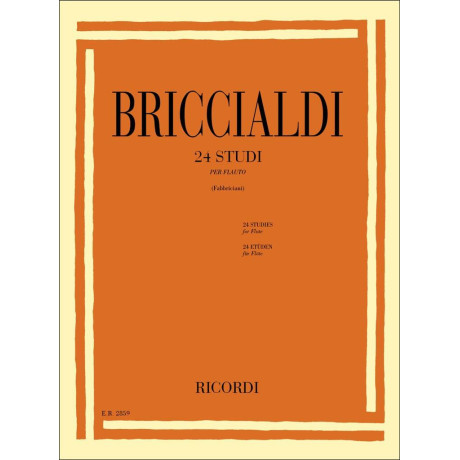 Briccialdi - 24 Studi per Flauto