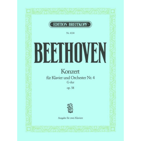 Beethoven - Concerto n.4 in Sol Maggiore Op.58 per 2 Pianoforti