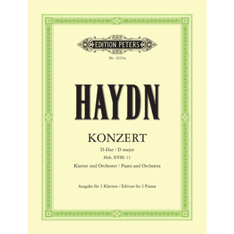 Haydn - Concerto in Re Maggiore Hob.XVIII:11 per 2 Pianoforti