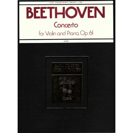 Beethoven - Concerto op. 61 per violino e pianoforte