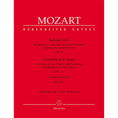 Mozart - Concerto in Fa Maggiore KV242 per 2 Pianoforti