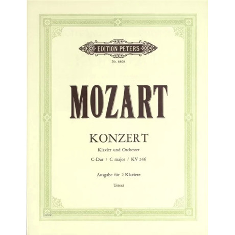 Mozart - Concerto in Do Maggiore KV246 per 2 Pianoforti