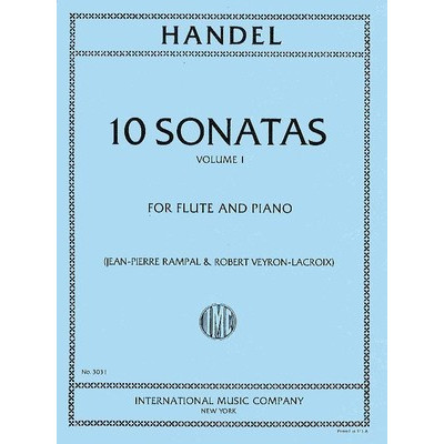 Handel - 10 Sonate Vol.1 Per Flauto e Piano