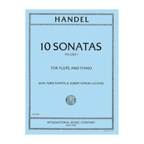 Handel - 10 Sonate Vol.1 Per Flauto e Piano