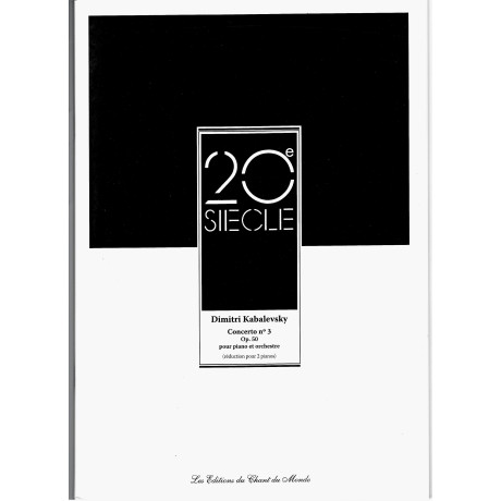 Kabalevsky - Piano Concerto No. 3 Op. 50