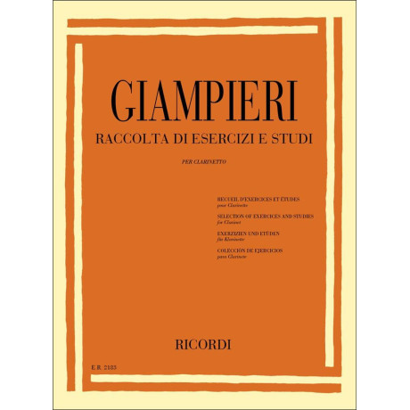 Giampieri - Raccolta di Esercizi e Studi per Clarinetto