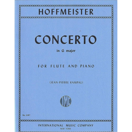 Hoffmeister - Concerto in Sol Maggiore Flauto e Piano