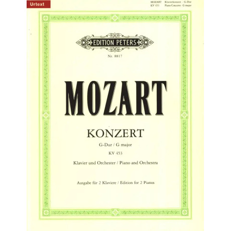 Mozart - Concerto in Sol Maggiore KV453 per 2 Pianoforti