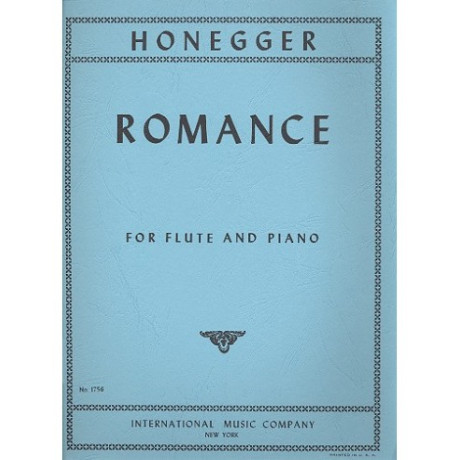 Honegger - Romanza Per Flauto e Piano