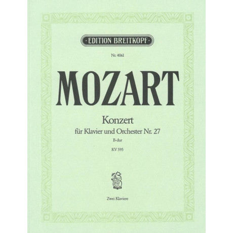 Mozart - Concerto in Si Maggiore KV595 per 2 Pianoforti