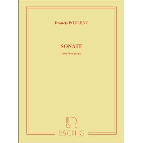 Poulenc - Sonate per  2 Pianoforti