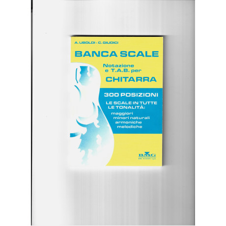 Uboldi-Giudici - Banca Scale Notazione e T.A.B. per Chitarra