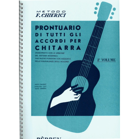 Chierici - Prontuario di Tutti gli Accordi per Chitarra Vol.2
