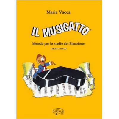 Vacca - Il Musigatto Metodo per lo Studio del Pianoforte Liv. 3