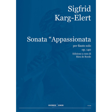 Karg-Elert - Sonata "Appassionata"Op.140 Flauto Solo