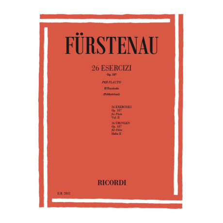 Furstenau - 26 Esercizi Op.107 Vol.2 per Flauto