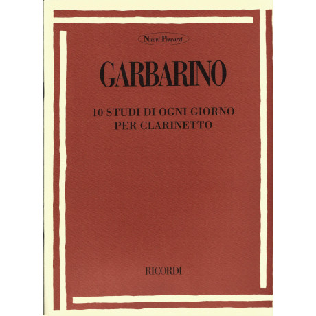 copy of Klosè - 20 Studi di Genere e di Meccanismo per Clarinetto